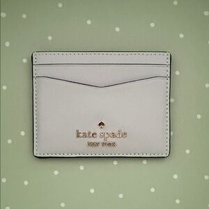 Kate Spade Gray Card Holder